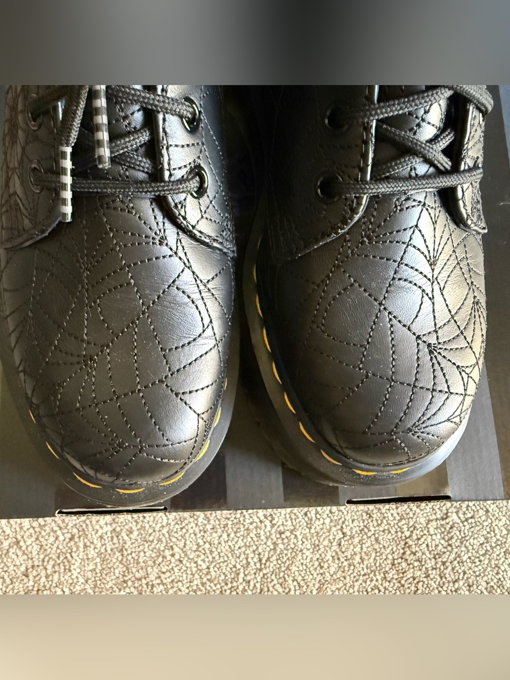 Dr Martens Wednesday Platform Jadon Boots 🕷️🖤 - Picture 12 of 15